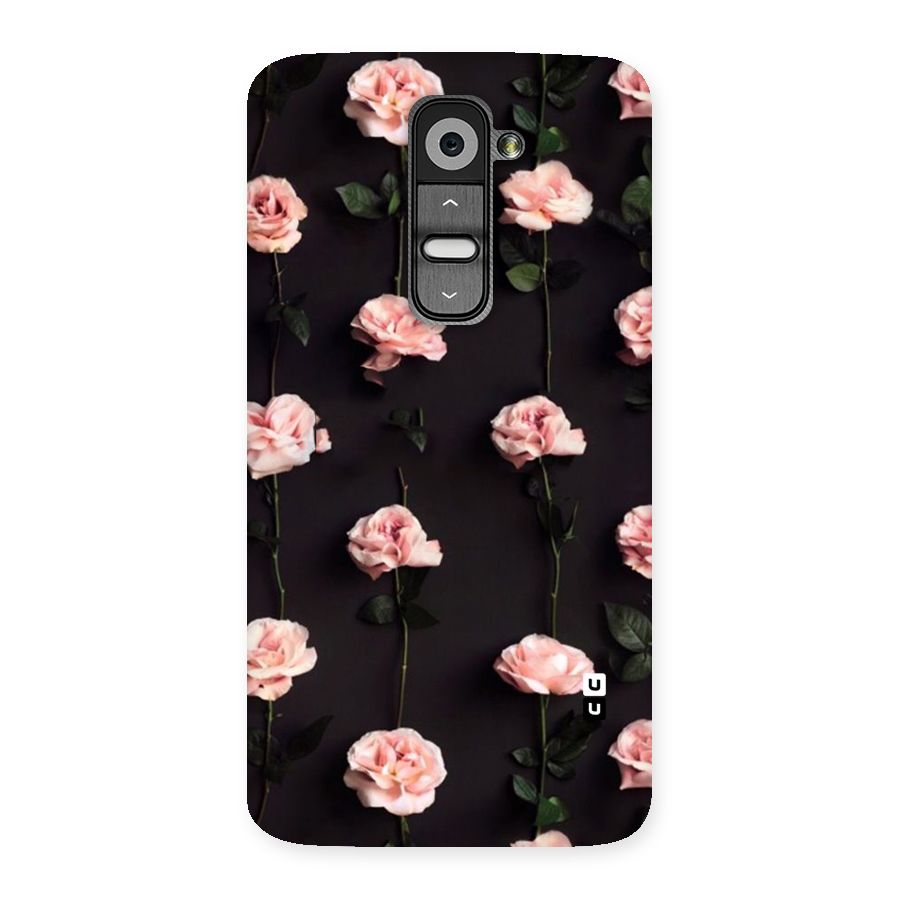 Pink Roses Back Case for LG G2