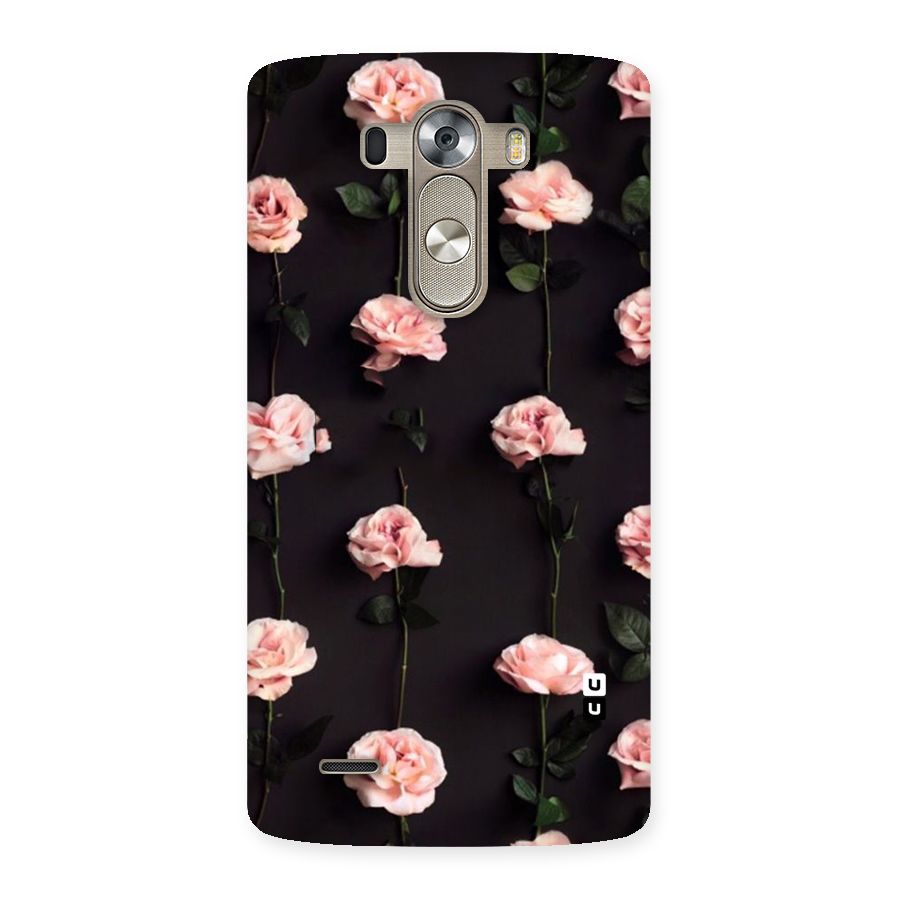 Pink Roses Back Case for LG G3