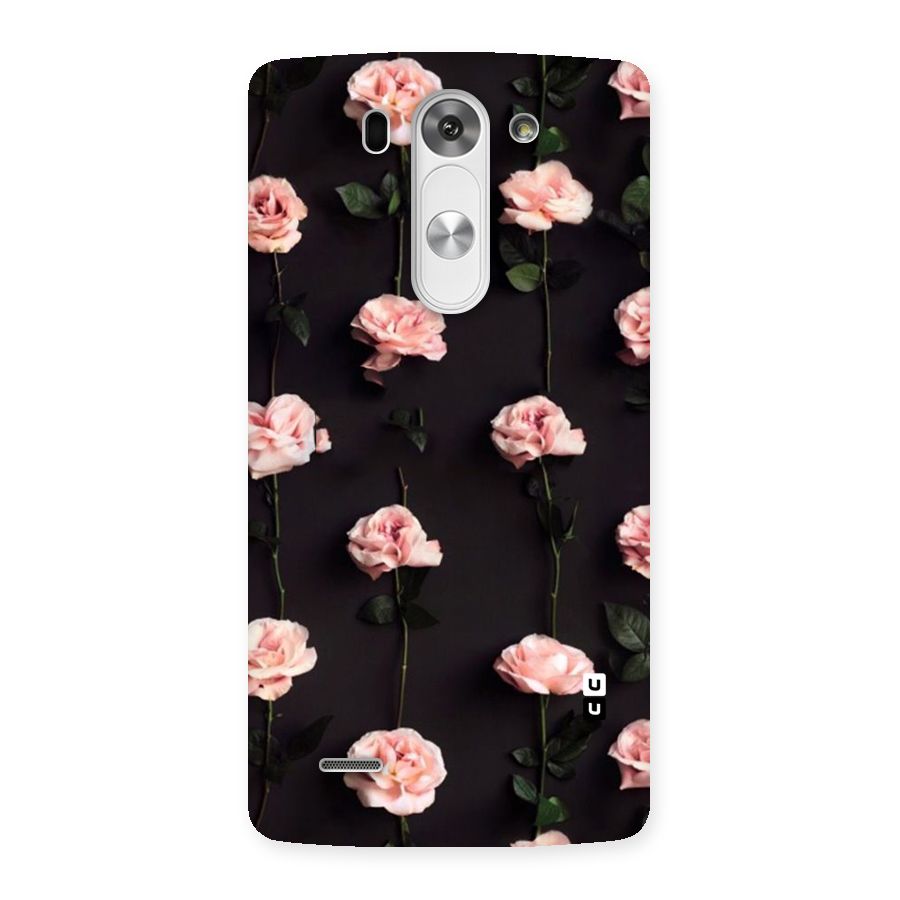 Pink Roses Back Case for LG G3 Mini