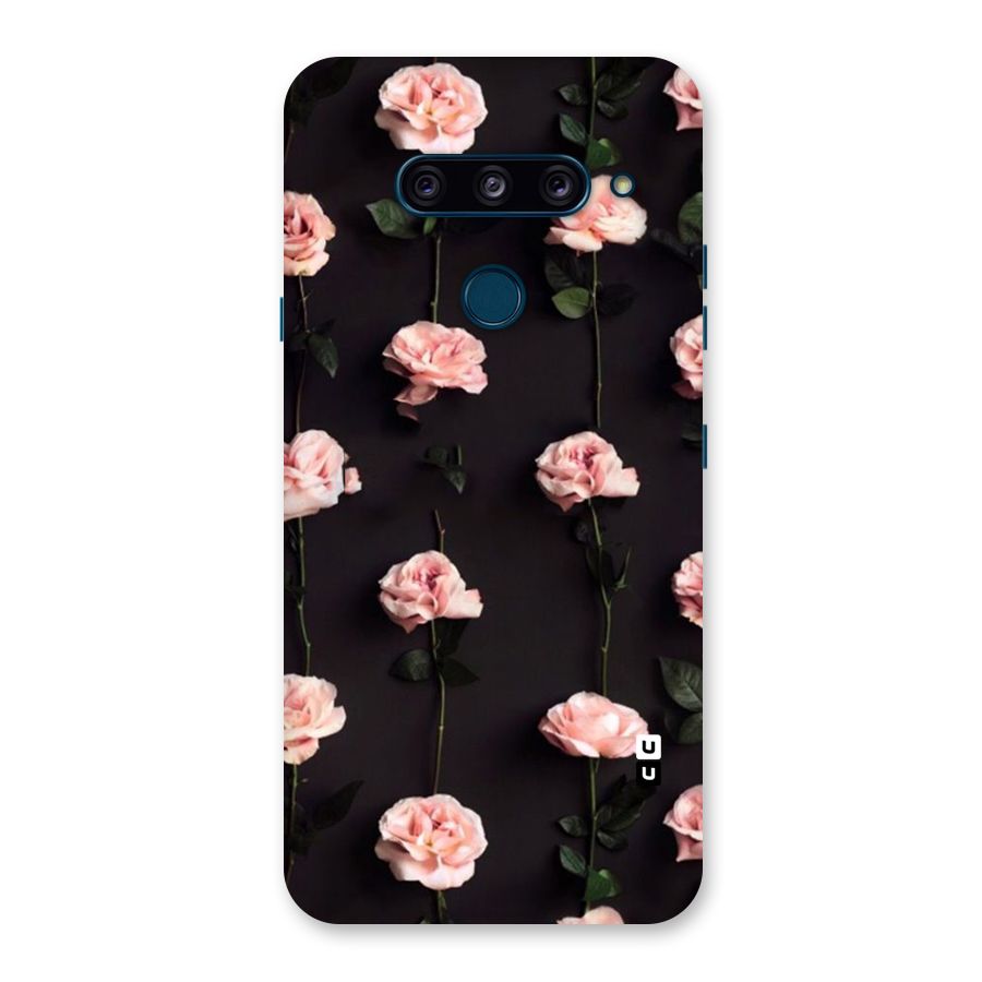 Pink Roses Back Case for LG  V40 ThinQ