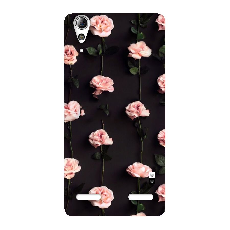 Pink Roses Back Case for Lenovo A6000 Plus