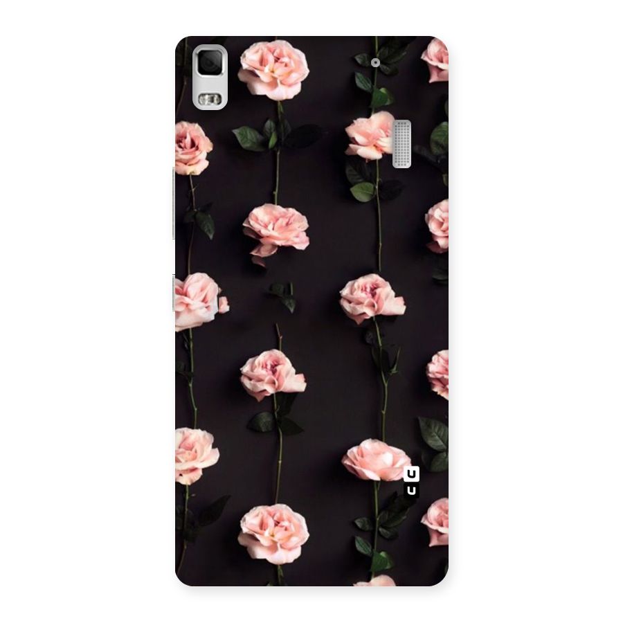 Pink Roses Back Case for Lenovo K3 Note