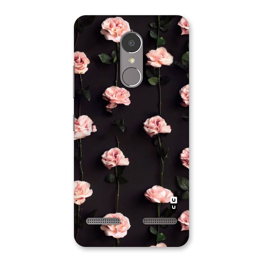 Pink Roses Back Case for Lenovo K6