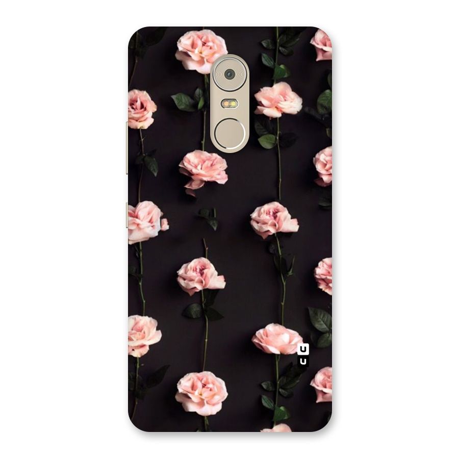 Pink Roses Back Case for Lenovo K6 Note