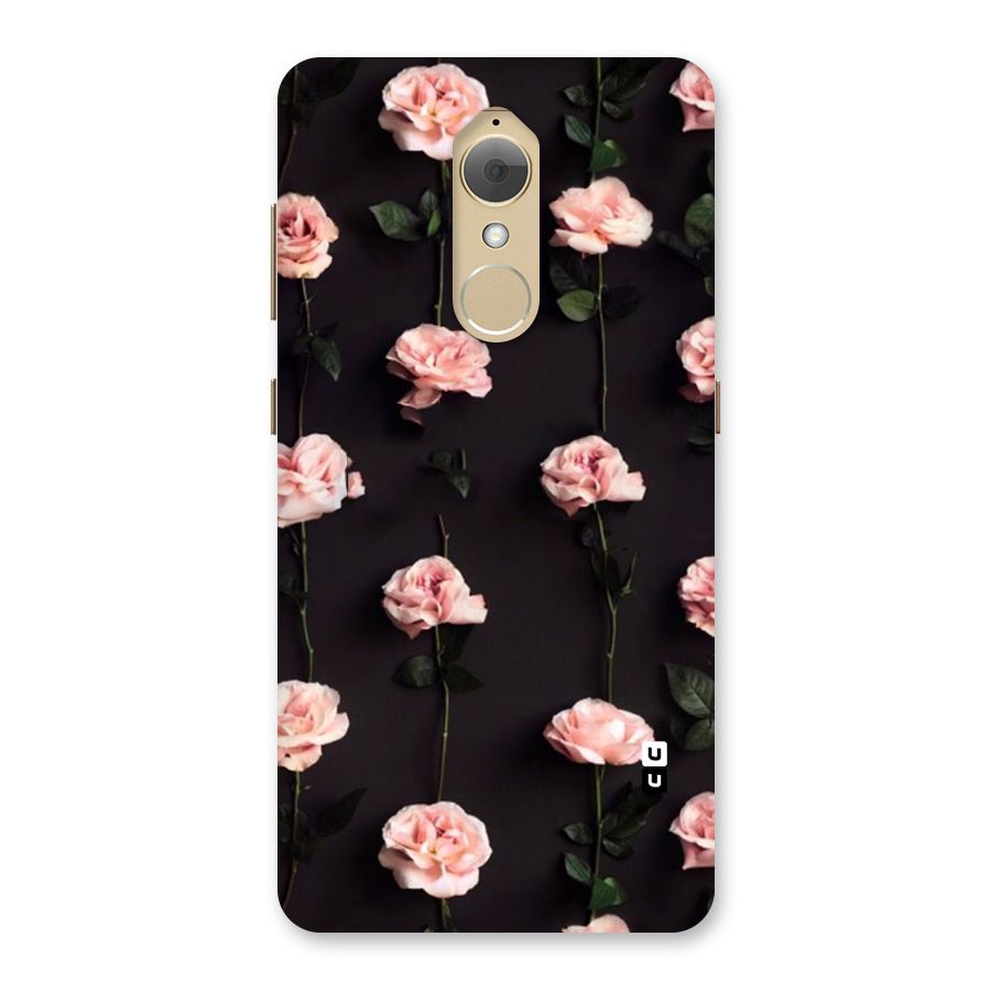 Pink Roses Back Case for Lenovo K8