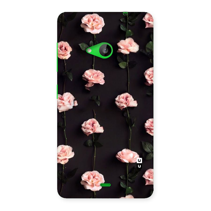 Pink Roses Back Case for Lumia 535