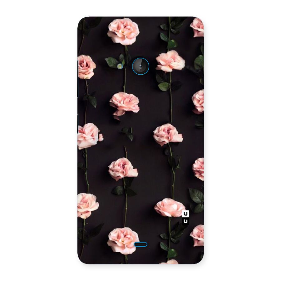 Pink Roses Back Case for Lumia 540