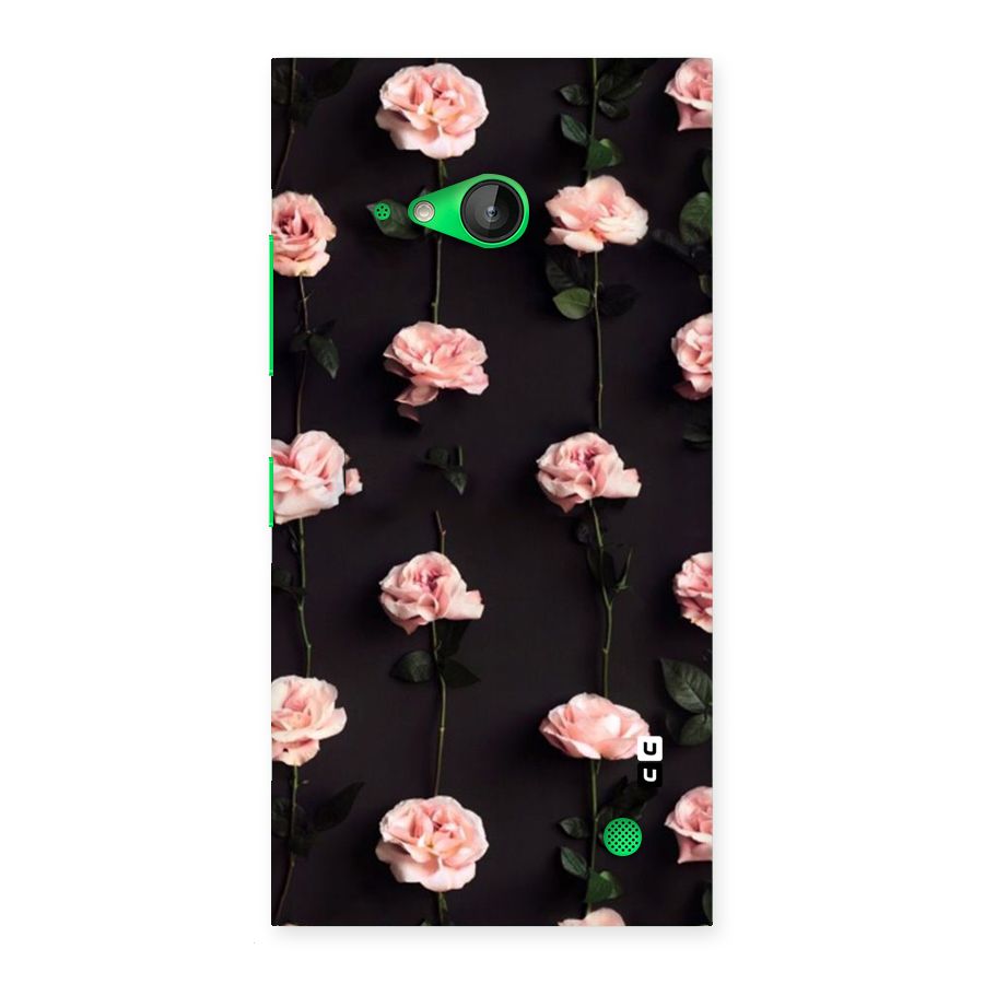 Pink Roses Back Case for Lumia 730