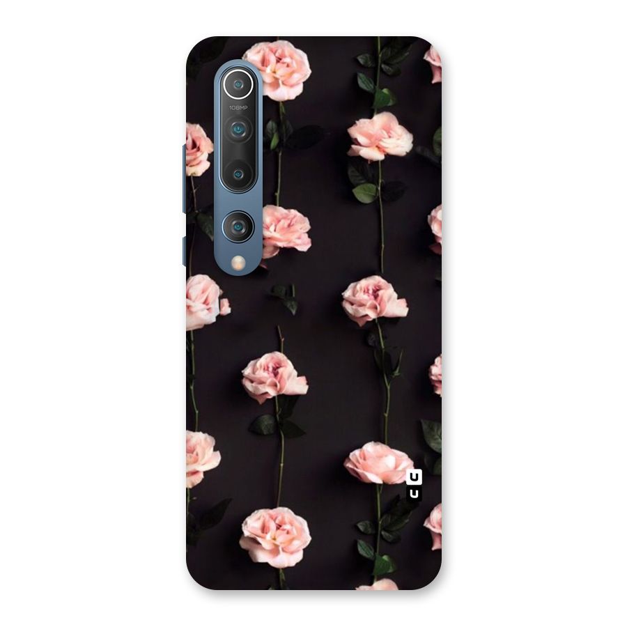 Pink Roses Back Case for Mi 10