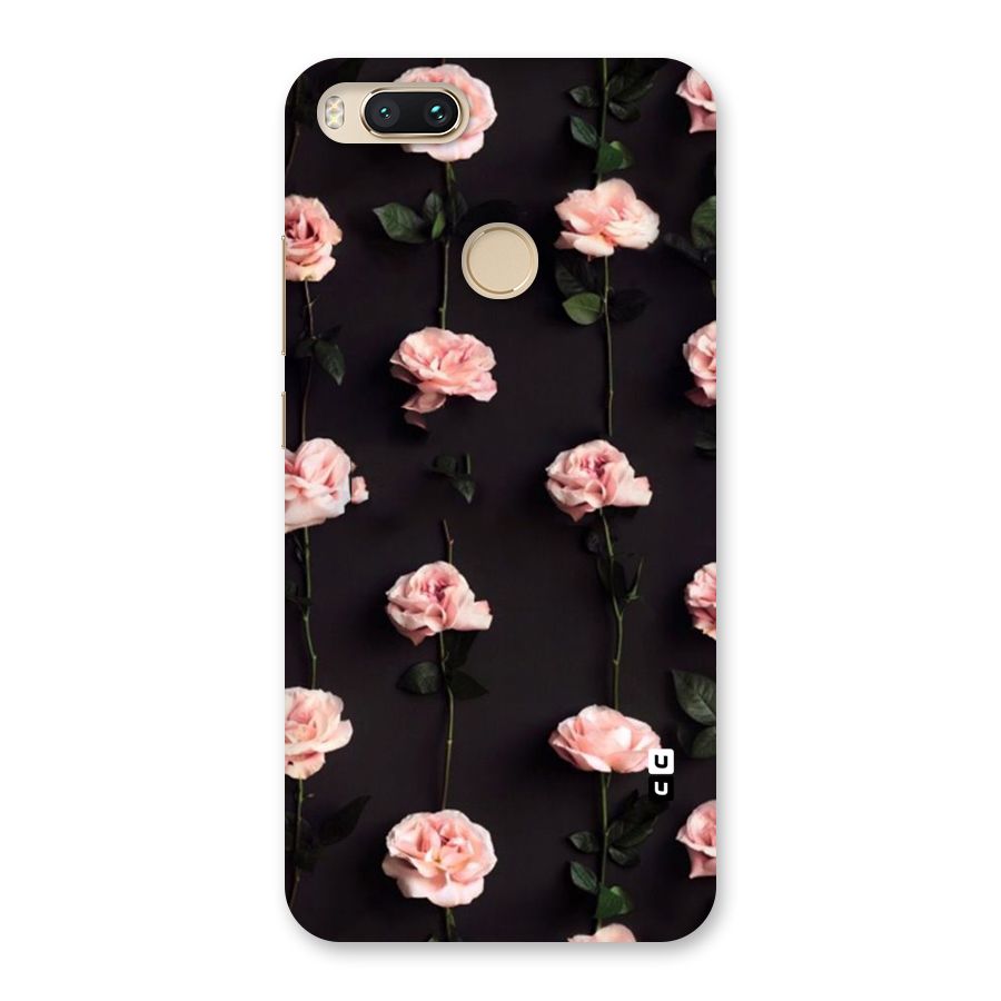 Pink Roses Back Case for Mi A1