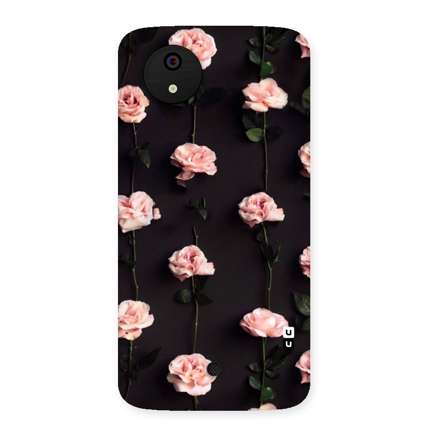 Pink Roses Back Case for Micromax Canvas A1