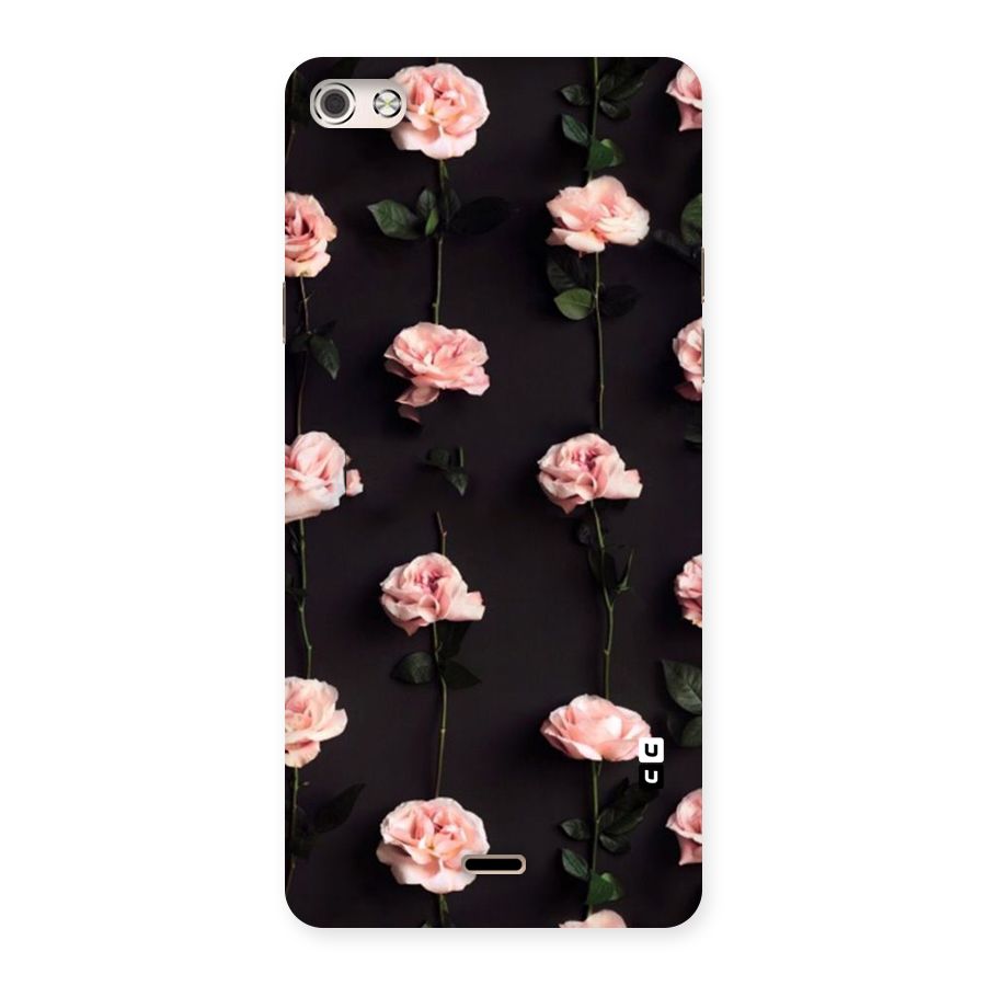 Pink Roses Back Case for Micromax Canvas Silver 5