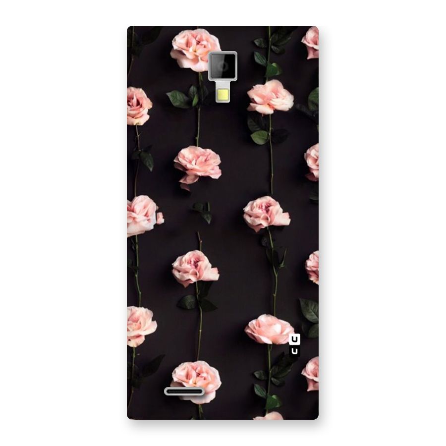 Pink Roses Back Case for Micromax Canvas Xpress A99