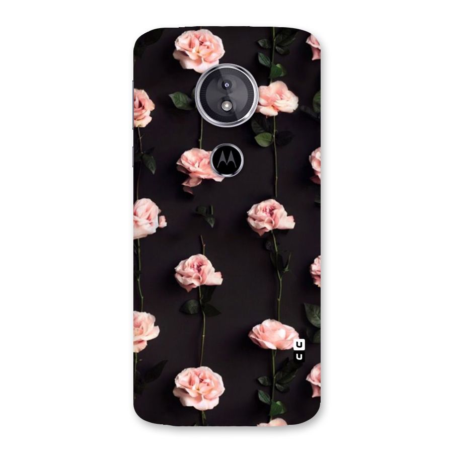 Pink Roses Back Case for Moto E5