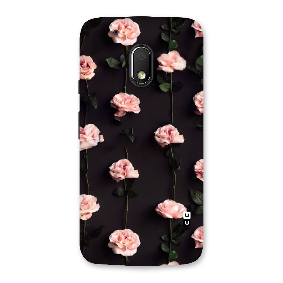 Pink Roses Back Case for Moto G4 Play