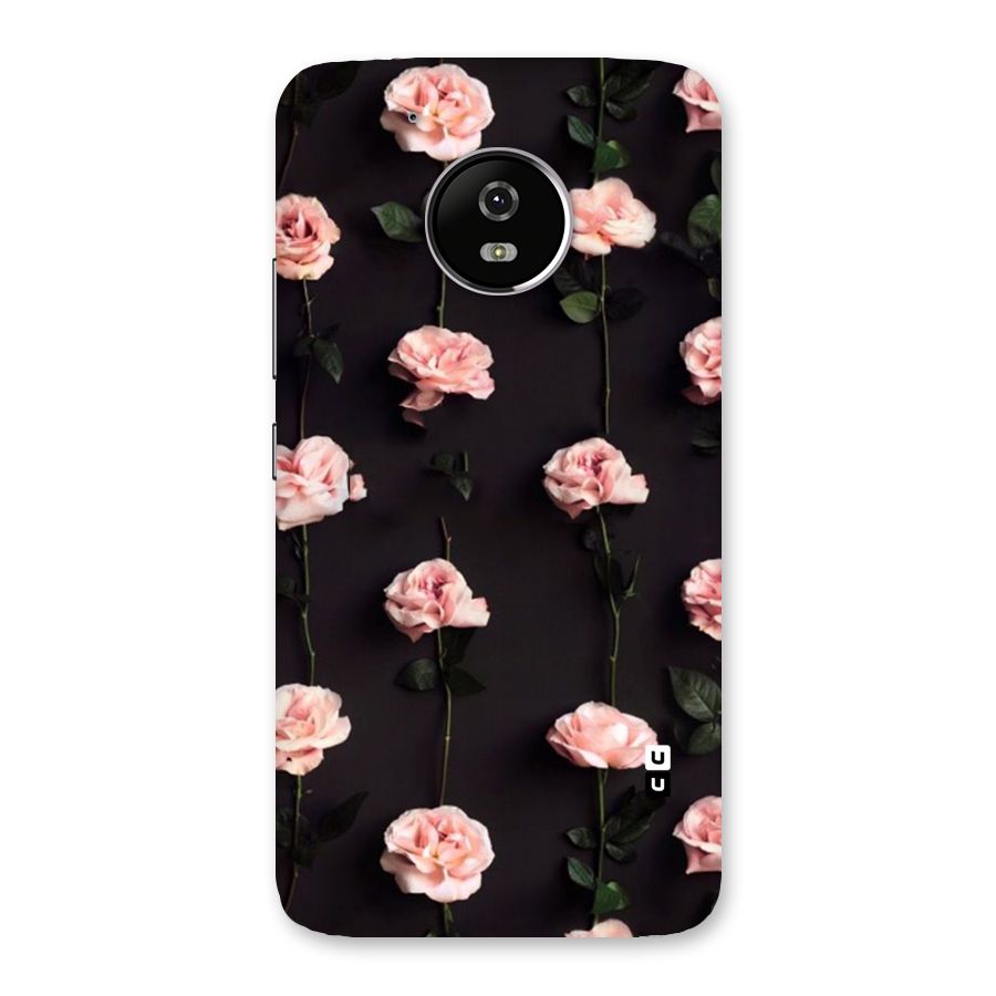 Pink Roses Back Case for Moto G5