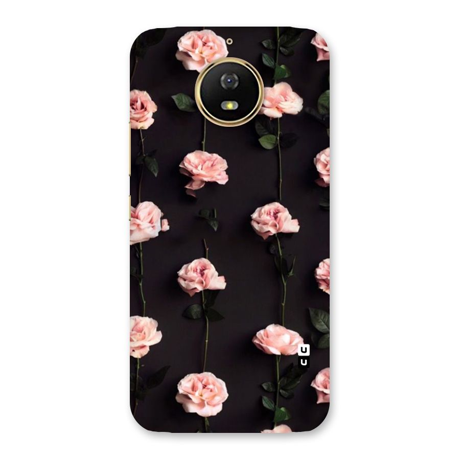 Pink Roses Back Case for Moto G5s