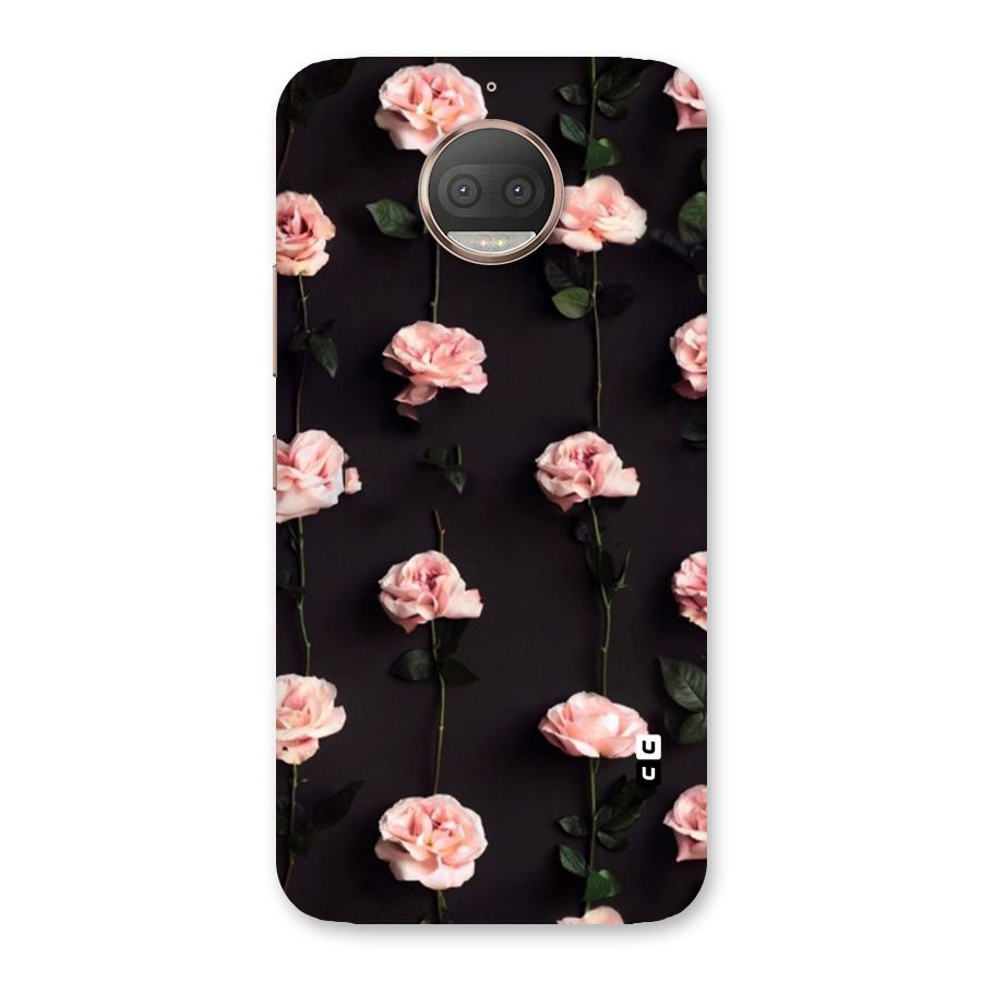 Pink Roses Back Case for Moto G5s Plus