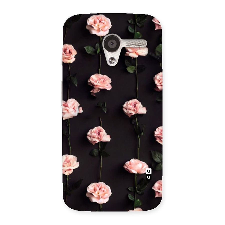 Pink Roses Back Case for Moto X