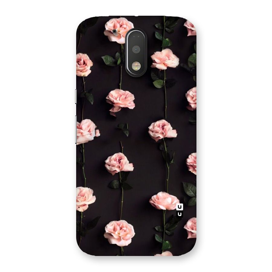 Pink Roses Back Case for Motorola Moto G4