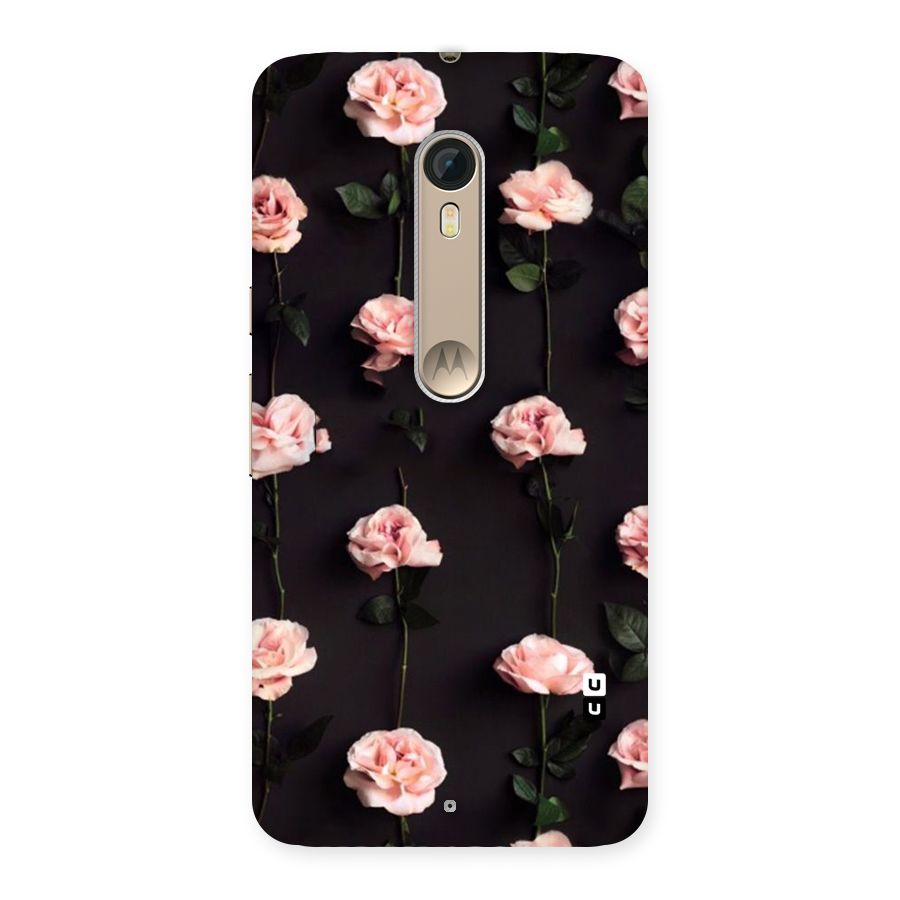 Pink Roses Back Case for Motorola Moto X Style