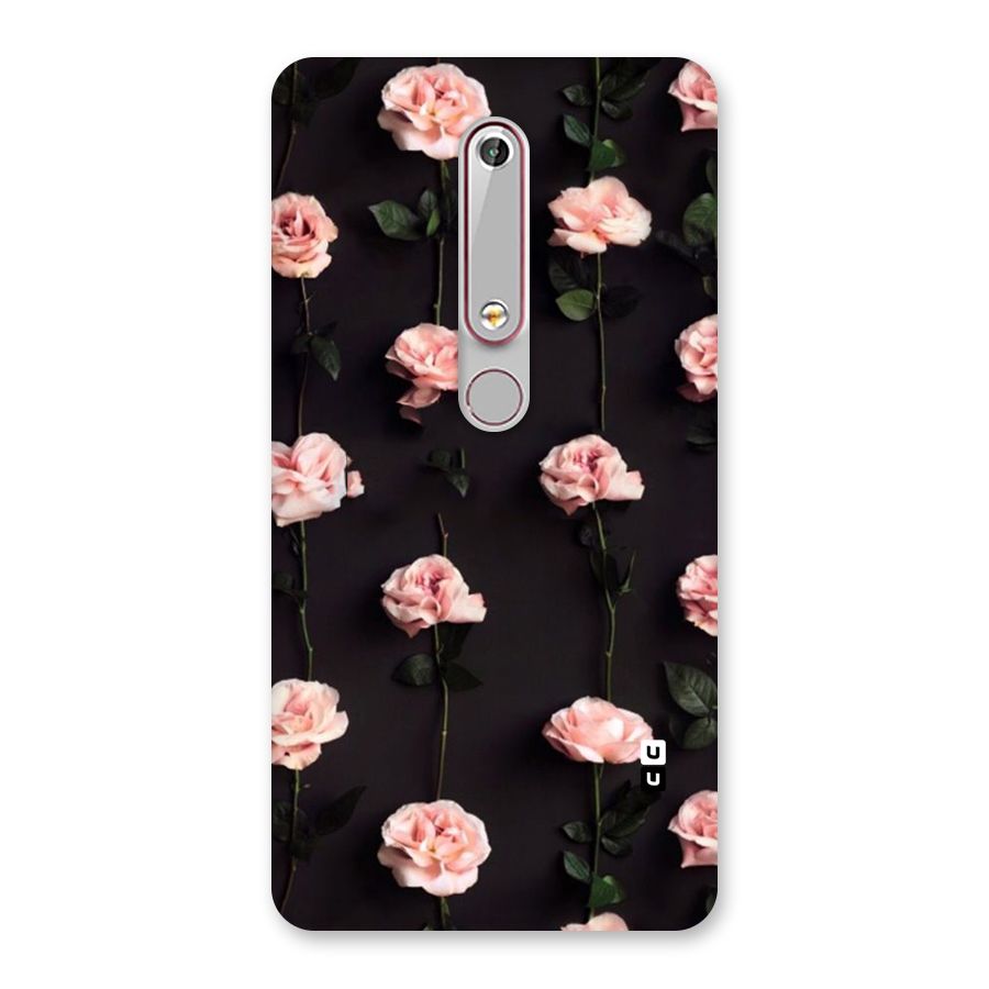 Pink Roses Back Case for Nokia 6.1