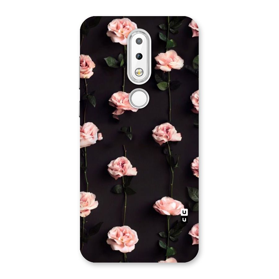 Pink Roses Back Case for Nokia 6.1 Plus