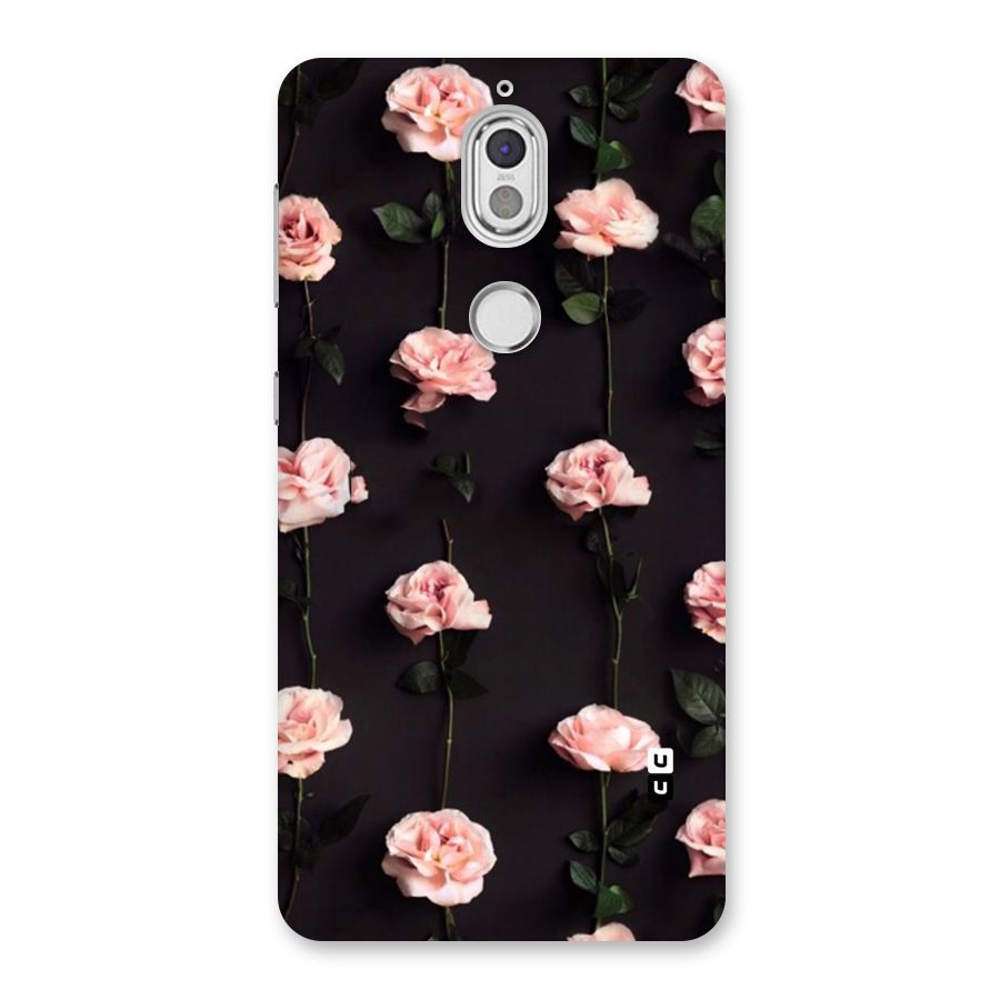 Pink Roses Back Case for Nokia 7