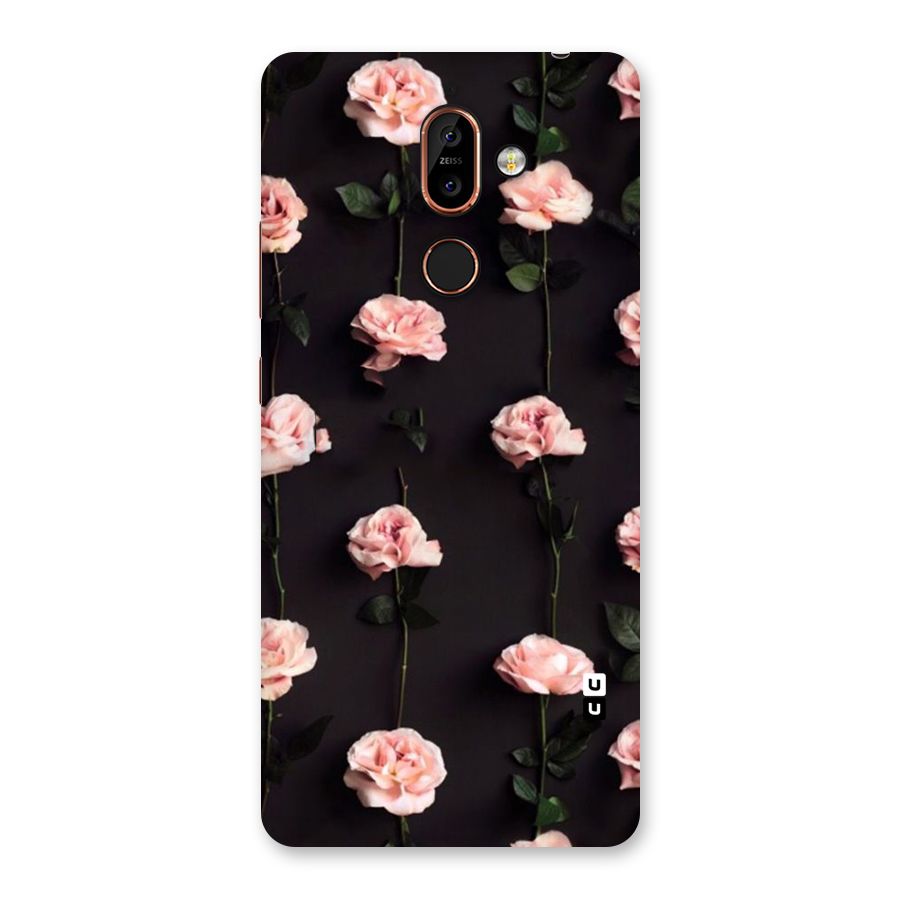 Pink Roses Back Case for Nokia 7 Plus