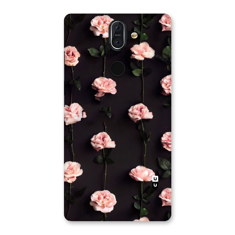 Pink Roses Back Case for Nokia 8 Sirocco