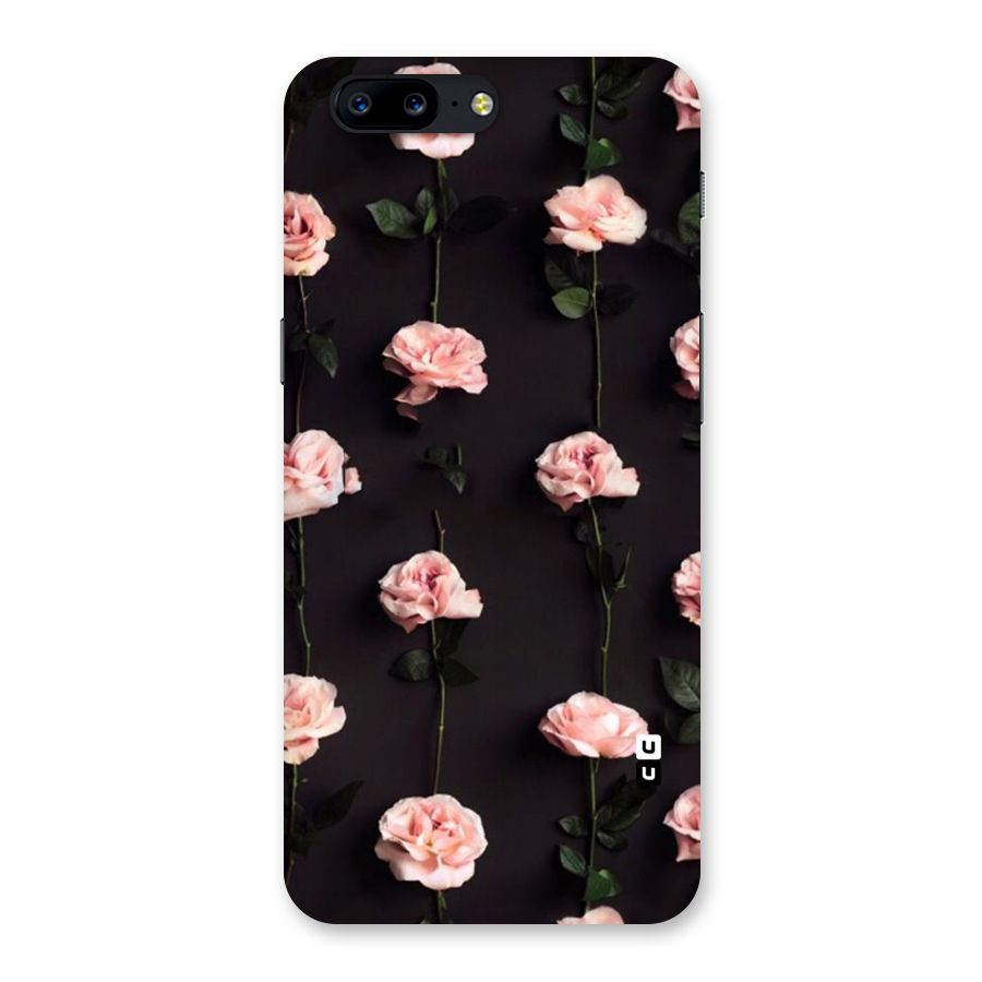 Pink Roses Back Case for OnePlus 5