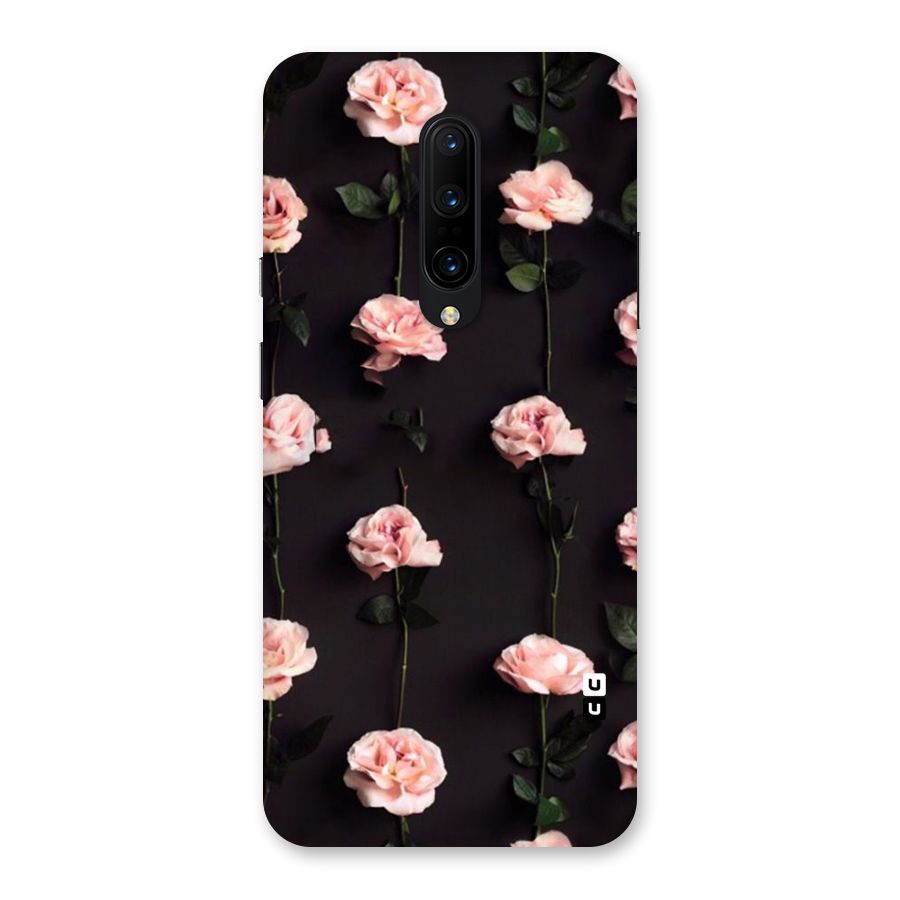 Pink Roses Back Case for OnePlus 7 Pro