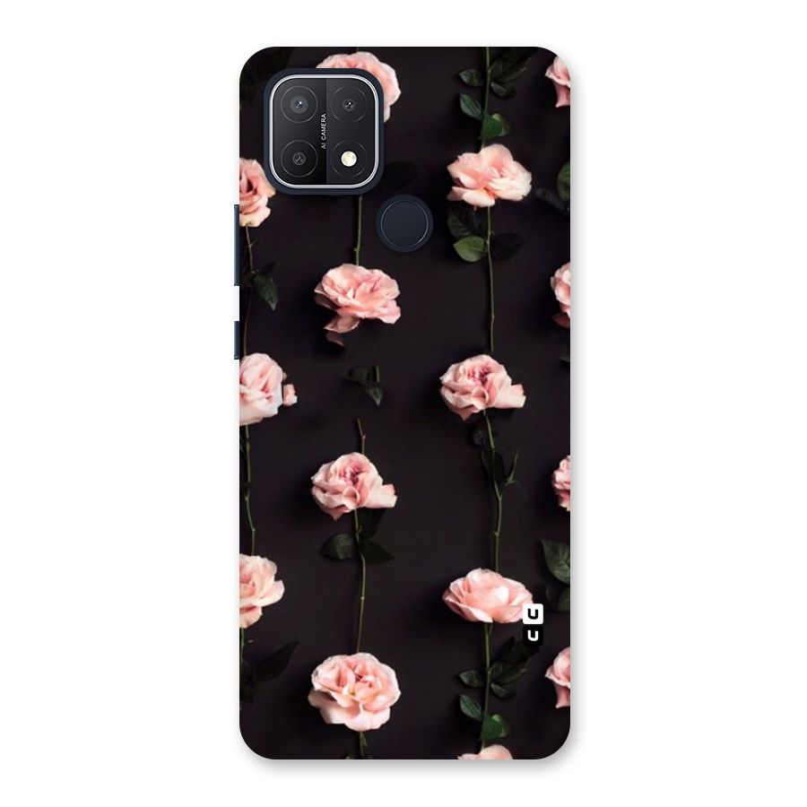 Pink Roses Back Case for Oppo A15