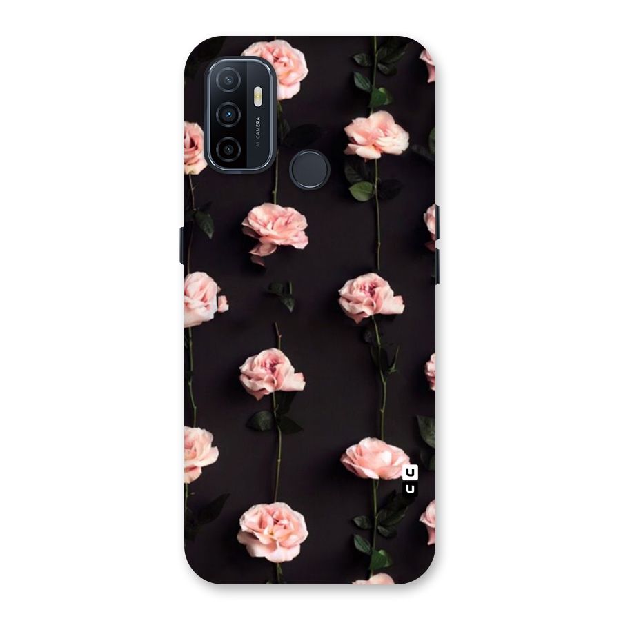 Pink Roses Back Case for Oppo A32
