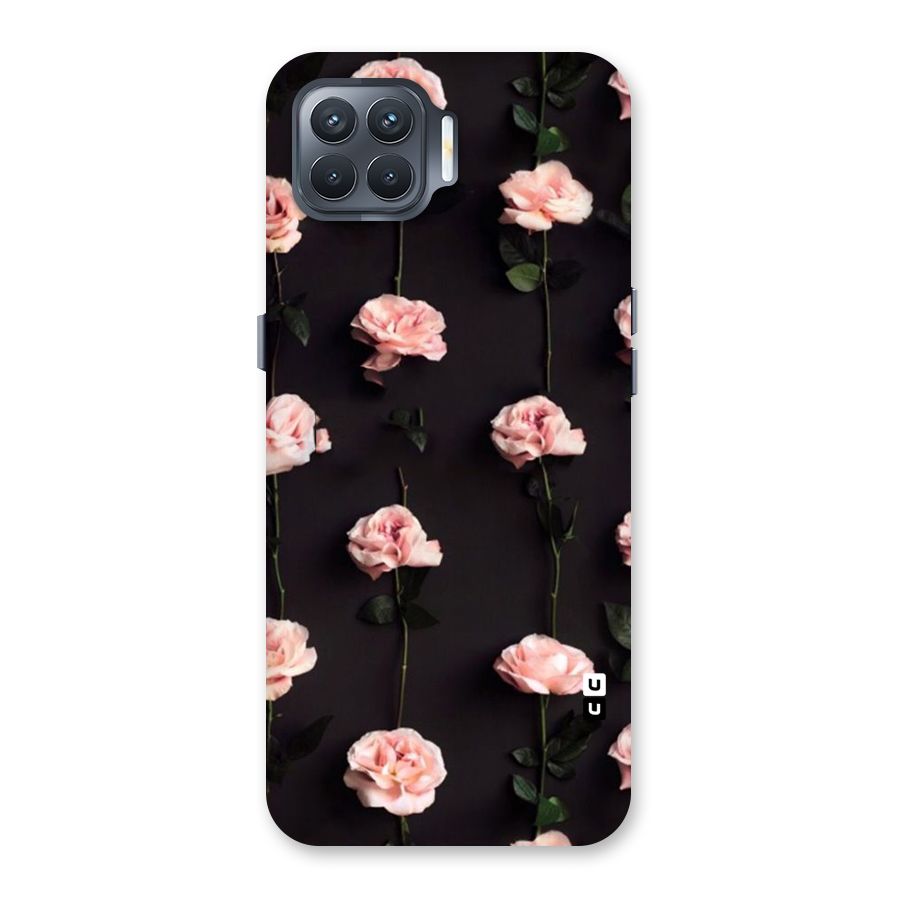 Pink Roses Back Case for Oppo F17 Pro