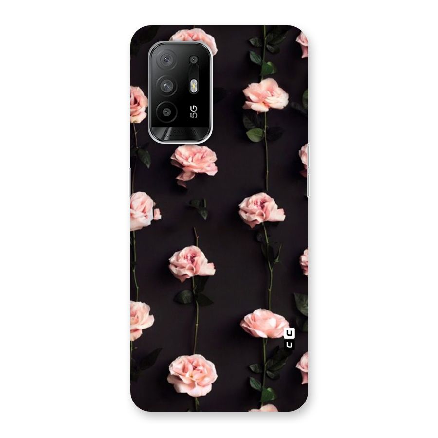 Pink Roses Back Case for Oppo F19 Pro Plus 5G