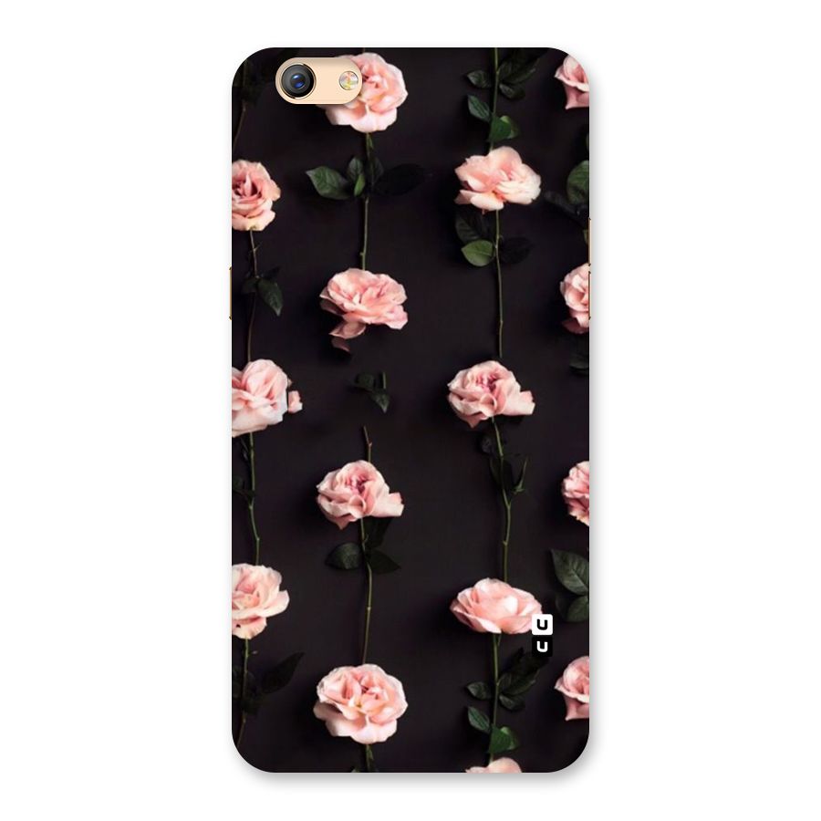 Pink Roses Back Case for Oppo F3 Plus