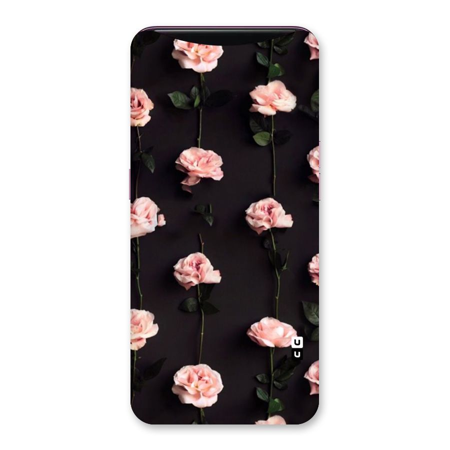 Pink Roses Back Case for Oppo Find X