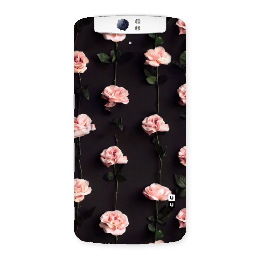 Pink Roses Back Case for Oppo N1