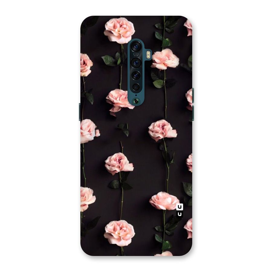 Pink Roses Back Case for Oppo Reno2