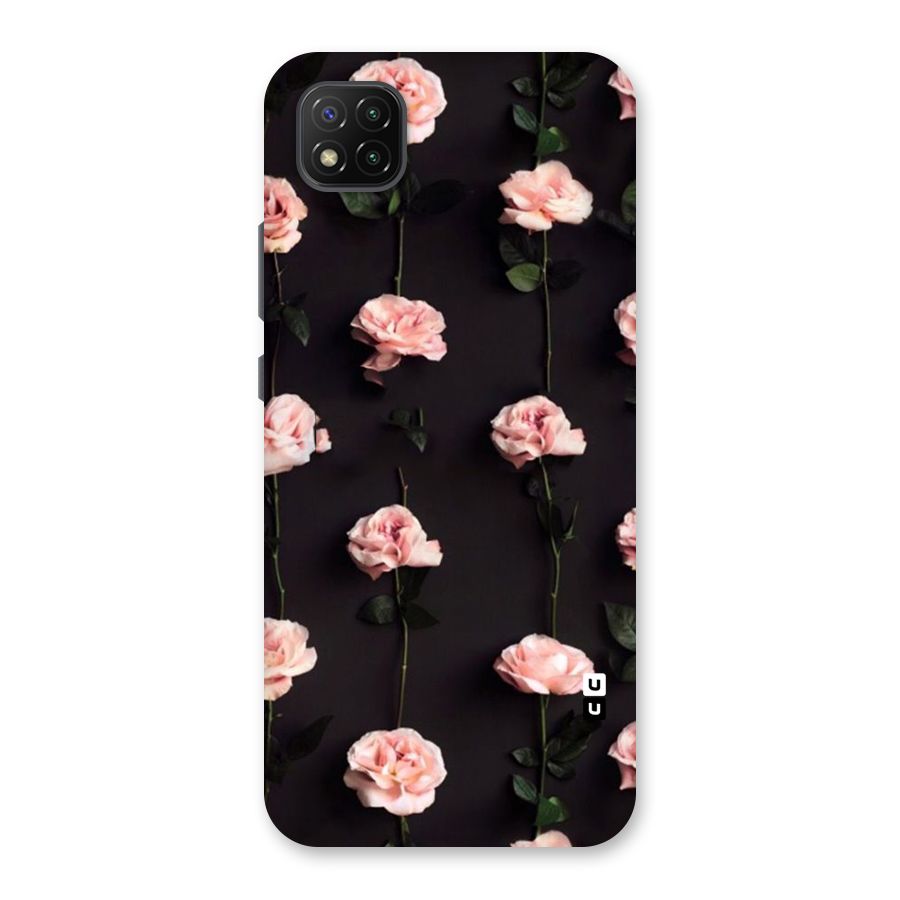 Pink Roses Back Case for Poco C3