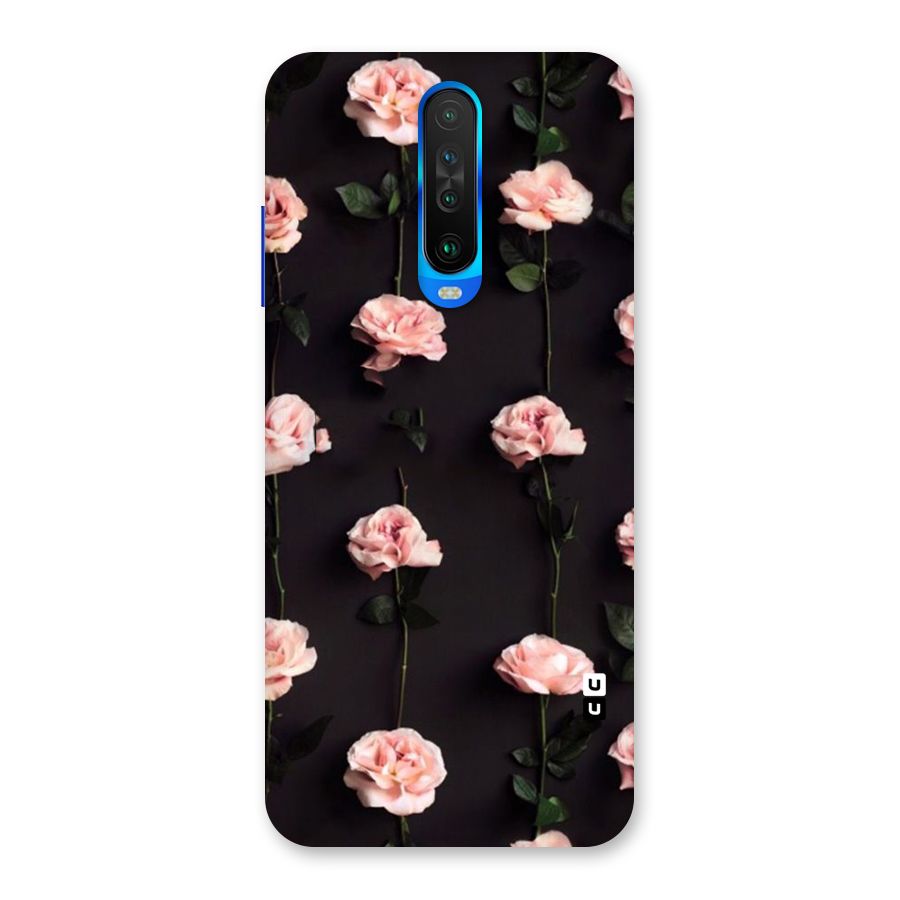 Pink Roses Back Case for Poco X2