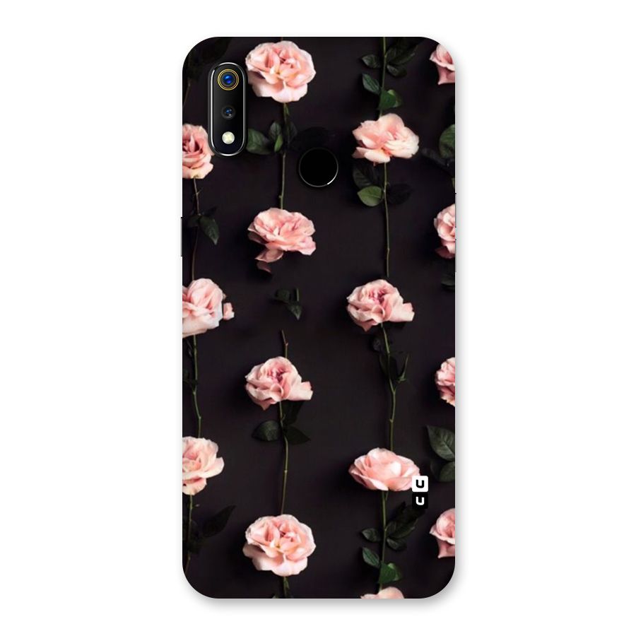 Pink Roses Back Case for Realme 3