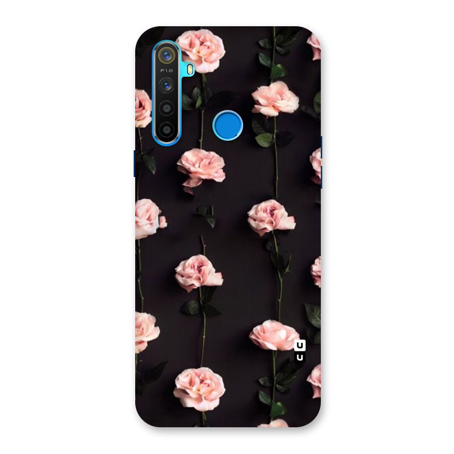 Pink Roses Back Case for Realme 5