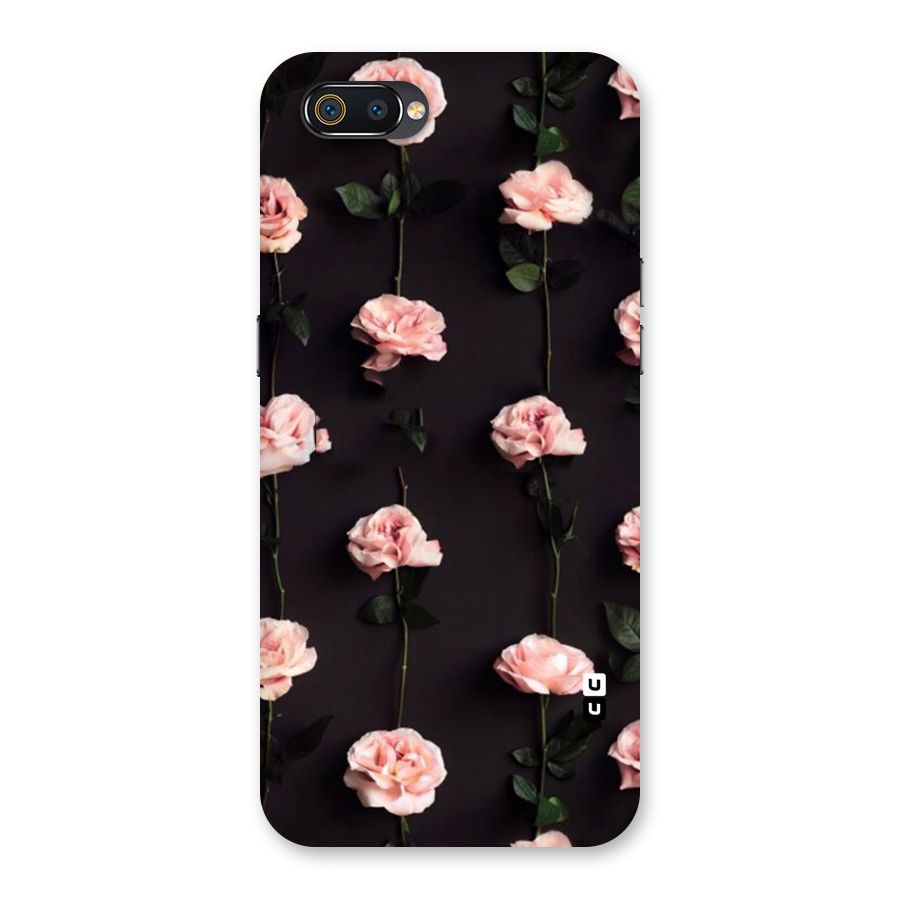 Pink Roses Back Case for Realme C2