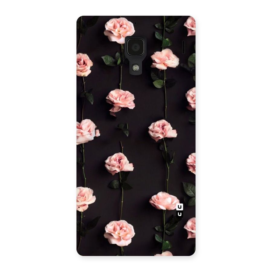Pink Roses Back Case for Redmi 1S
