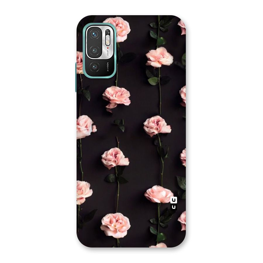 Pink Roses Back Case for Redmi Note 10T 5G