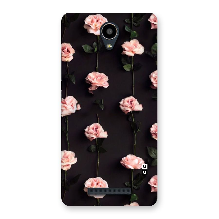 Pink Roses Back Case for Redmi Note 2