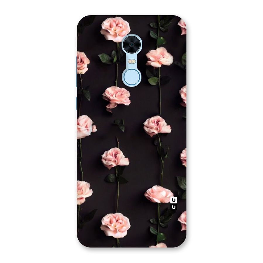 Pink Roses Back Case for Redmi Note 5
