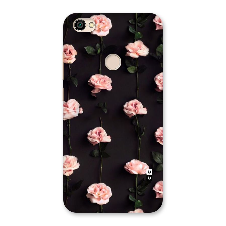 Pink Roses Back Case for Redmi Y1 2017